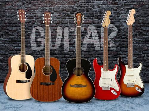 Những loại đàn guitar được sử dụng phổ biến nhất